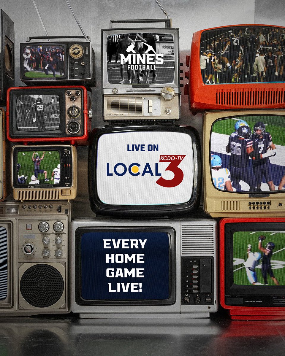 We're back on Local3 this season! Every home game will be simulcast on the RMAC Network and Local3 in Denver. 

#HelluvaEngineer⚒