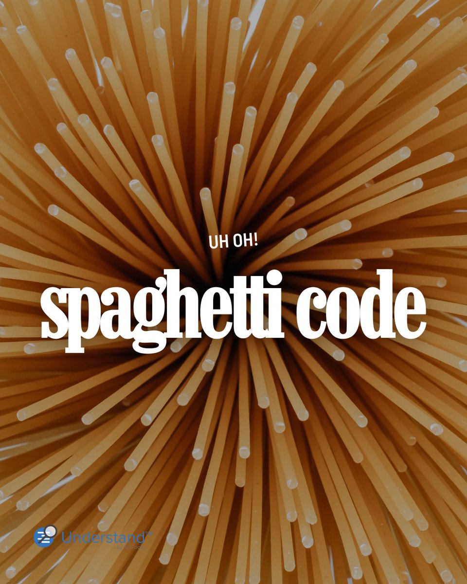 CodeUnderstand's tweet image. Tired of untangling spaghetti code?
Let #Understand clean it up! With powerful static analysis and visualizations, you’ll see structure where there used to be chaos.
Try Understand today:
licensing.scitools.com/request/trial/…