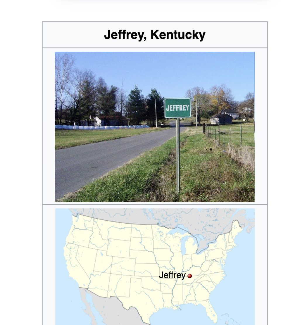 depthsofwiki's tweet image. driving from jeffrey to jeff feels like classic jeff behavior