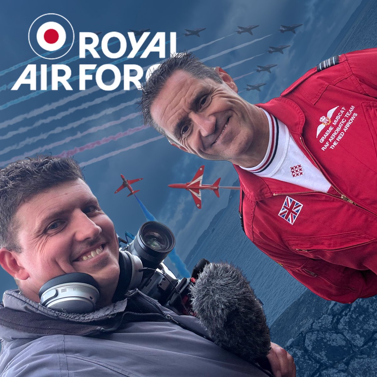 One of those real pinch-me moments! ✈️

Tonight, <a href="/OllyTracey/">Olly Tracey 🎥</a> had the incredible opportunity to film the Guernsey Air Display — this year with a spectacular evening show.

Full coverage is coming soon, but we couldn’t resist sharing this shot with Red 10, Squadron Leader Graeme