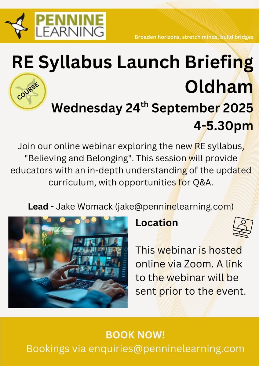 If you are an Oldham teacher and you missed the RE LAS launch, book your catch up now! #teamRE_UK @REHubs <a href="/NASACRE/">NASACRE</a> <a href="/OldhamCouncil/">Oldham Council</a> <a href="/oldhamsacre/">Oldham SACRE</a>