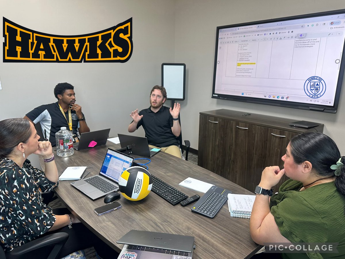 Exciting start at Lake Houston Middle! 🎉

As a brand new AVID Site Team, they came together today to celebrate the launch of their program, align goals, and brainstorm ways to continue building student success. 💡 #AVID <a href="/HumbleISD_LHMS/">Lake Houston Middle School</a>