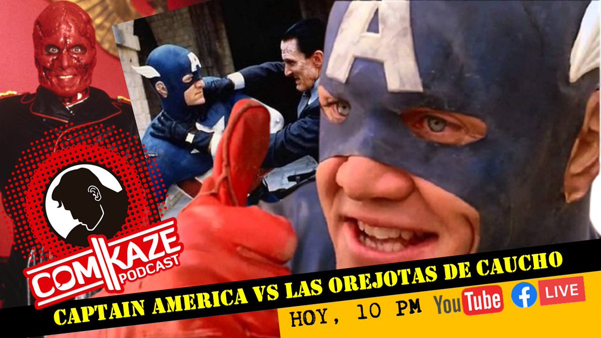 🇺🇸 Con un presupuesto limitado, y filmada en Croacia, en 1990 se estrenó la cinta CAPTAIN AMERICA, con Matt Salinger, dirigida por Albert Pyun. Hoy toca comentarla en el #PodcastComikaze. ¡Te esperamos a las 10 pm!