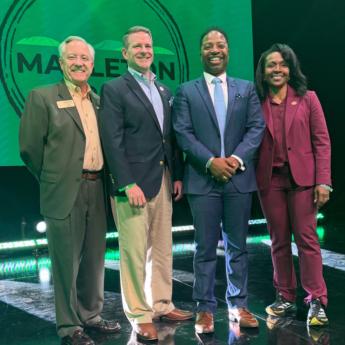 Last night I stood with 3 Dem leaders (2 current and 1 former elected official) not b/c I agree with them on everything, but b/c we can disagree with civility. UT <a href="/GovCox/">Governor Cox</a> led the way with “disagree better” now this tragedy in his state. <a href="/charliekirk11/">Charlie Kirk</a> voice will not be silenced.