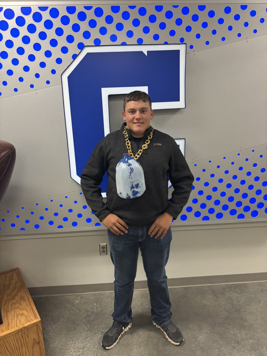 Wk 2 JUICE JUG Player of the Week- Cooper Charleston <a href="/carthagefball/">Carthage Football</a> <a href="/Rickynichols251/">Ricky Ayrton Nichols</a>