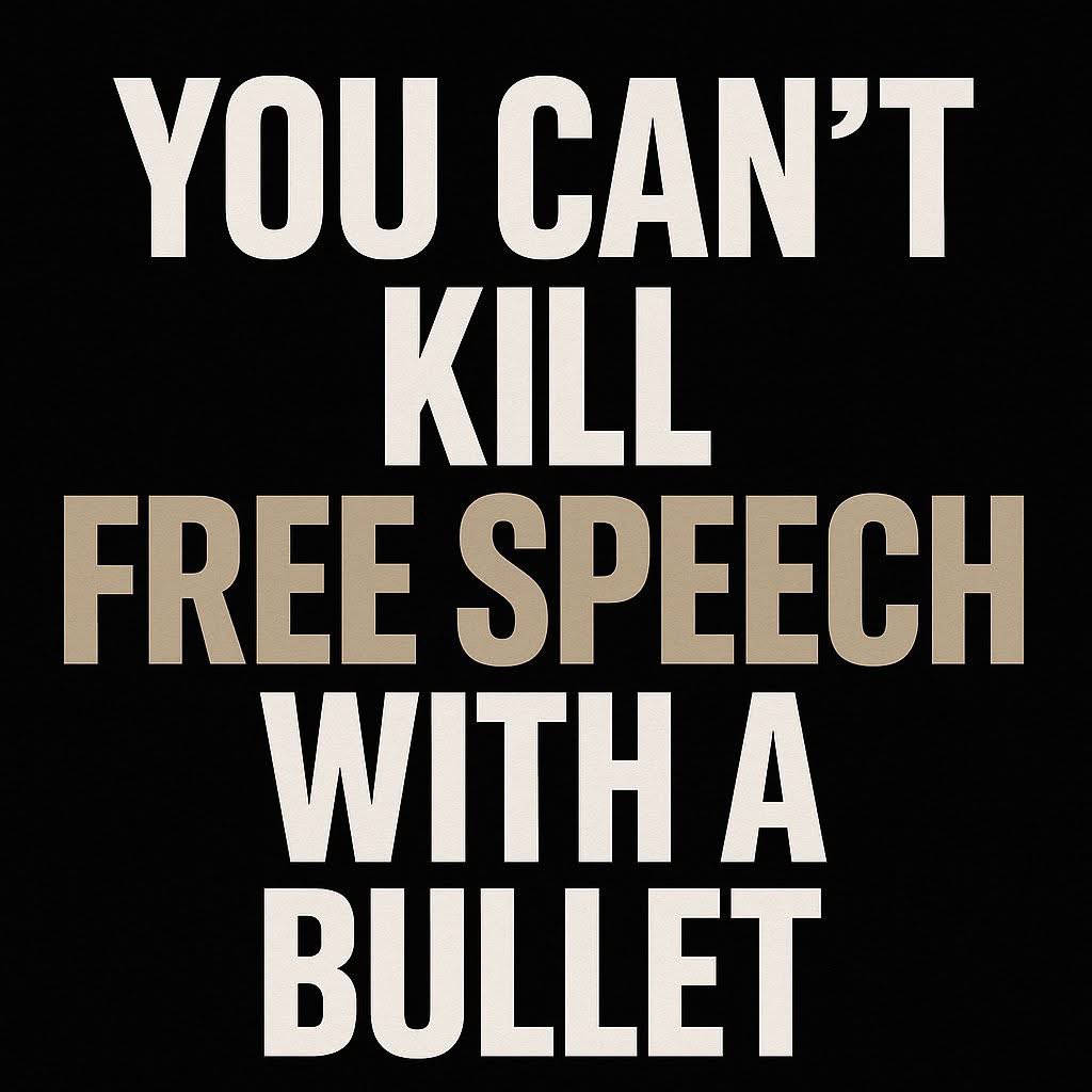 Joe_S_Pure's tweet image. YOU CAN’T KILL FREE SPEECH WITH A BULLET

Left-wing lunatics, the Democratic Party, the activists who can’t win a debate — so you shoot somebody in the neck because you can’t out-argue him? You kill a man because of his words? You take a life because you couldn’t handle a…