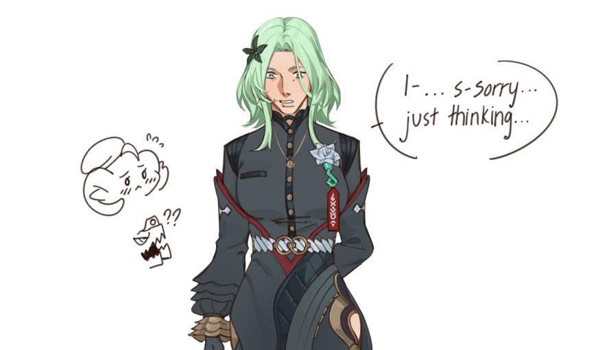 You're starting to look really weird… #ZZZ #isolde