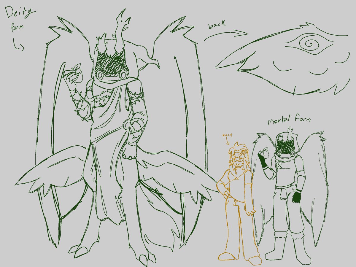 i got a little inspired by anold post asteroid made. 
also kacy is there for scale 
#stickmasterluke