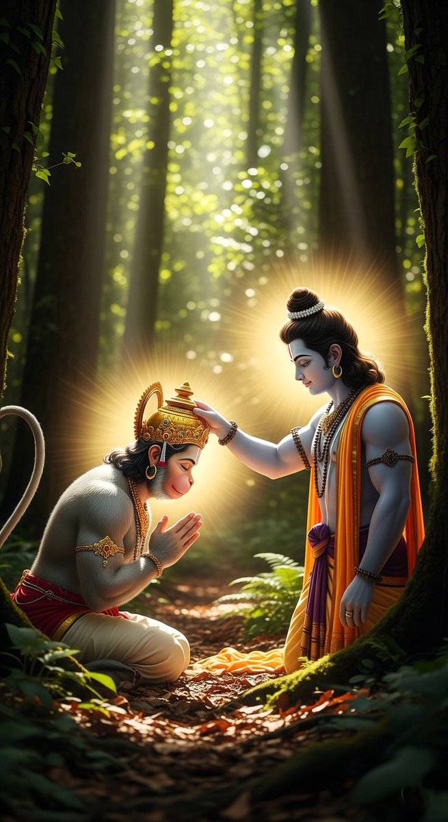 bharatkisherni1's tweet photo. ये बो पल हैं जब रामायण में प्रभु श्री राम और बजरंगबली श्री हनुमान जी का अद्भुत नजारा गुरु और शिष्य का अद्भुत मिलन

जय सिया राम 🙏🚩 https://t.co/9286X4m9u5