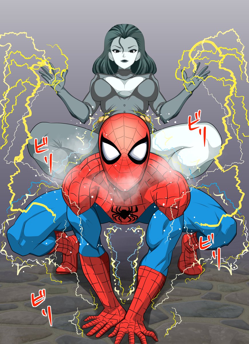 ご依頼作品を納品しましたので公開します💜
スパイダーマンと悪役シュリークのコミック風イラストを描きました!

アメコミ大好き(●'ω`●)💗
スパイダーマンやられっぱなしねw 