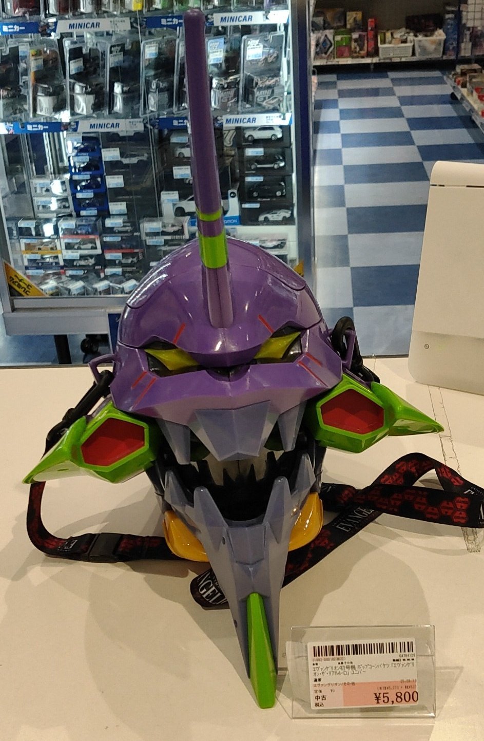 エヴァンゲリオン初号機ポップコーンバケツ USJ】エヴァンゲリオンポップコーンバケツ再販2018☆場所と値段