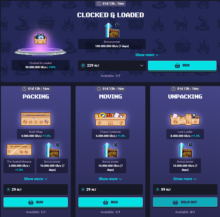 por si te falto un minero para el craft tenemos bundle papi y con RLT ctmr 🔥
rollercoin.com/game/market