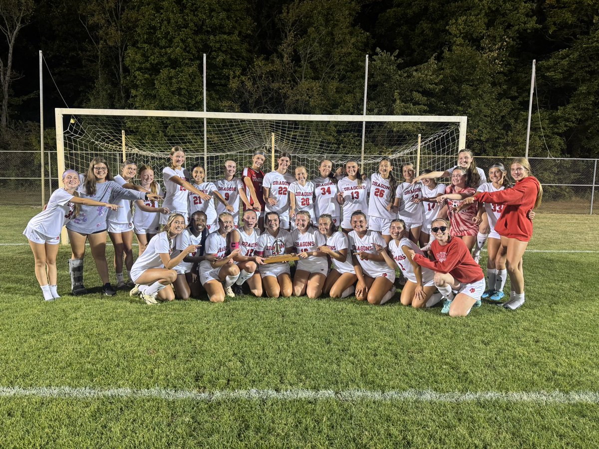 Dragons win 5-0 at Mt.Vernon!