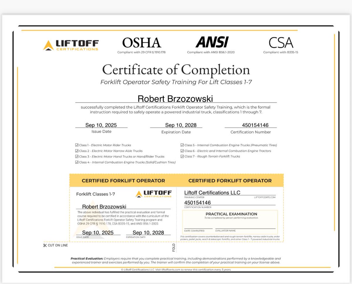 BrzozowskiRob's tweet image. Certifications I never thought I’d have as a microbiologist for 500 please, Alex.