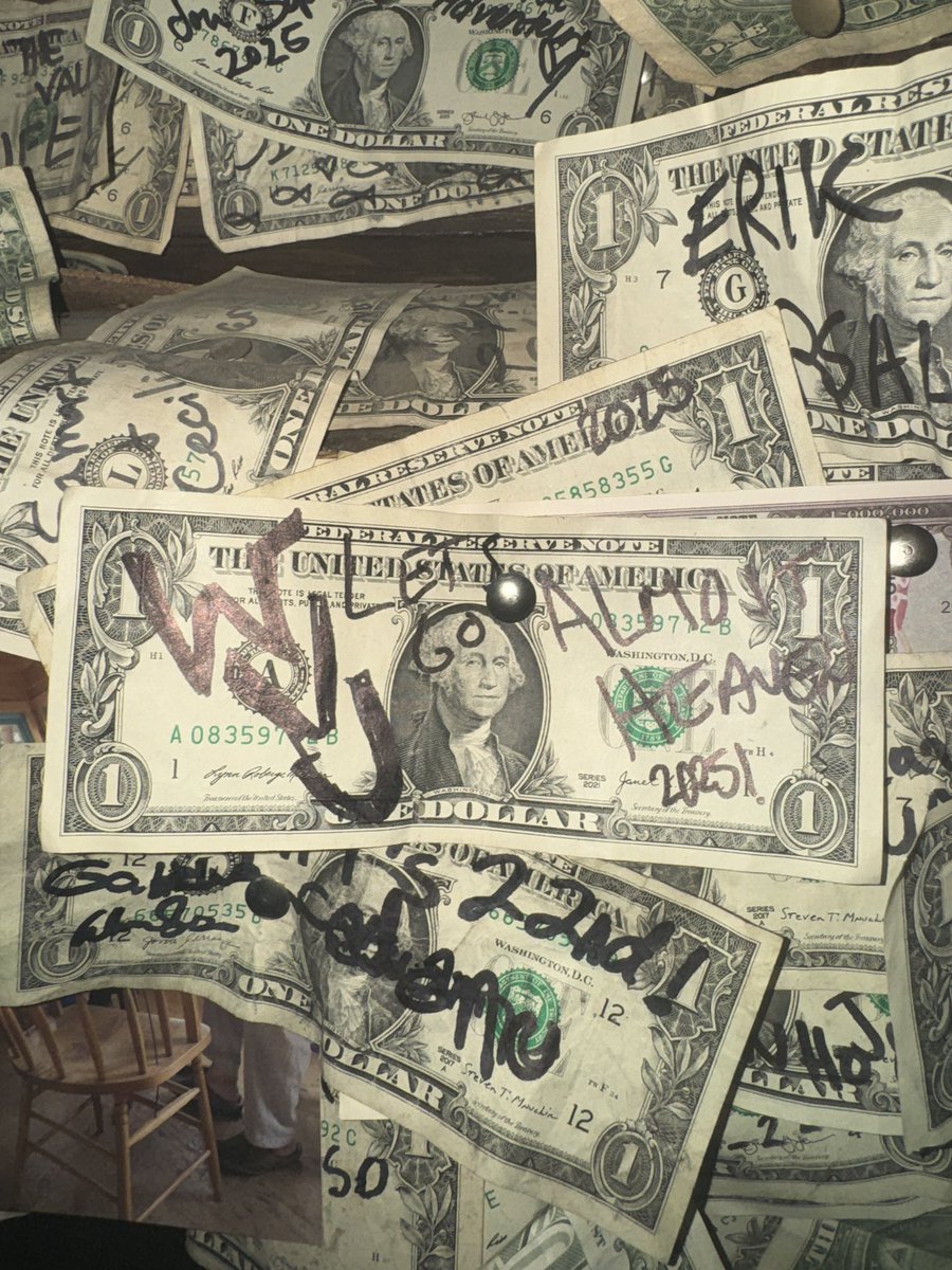 JDHuether's tweet image. Salty Dawg Saloon in Alaska now has the some pride of @WVUBaseball in it! #LetsGo #AlmostHeaven