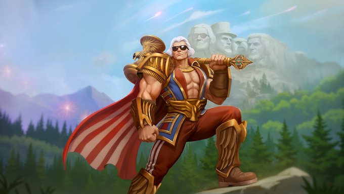 Last night delivering the thunderous might of democracy ⚡️Getting Thor rank 10 tonight