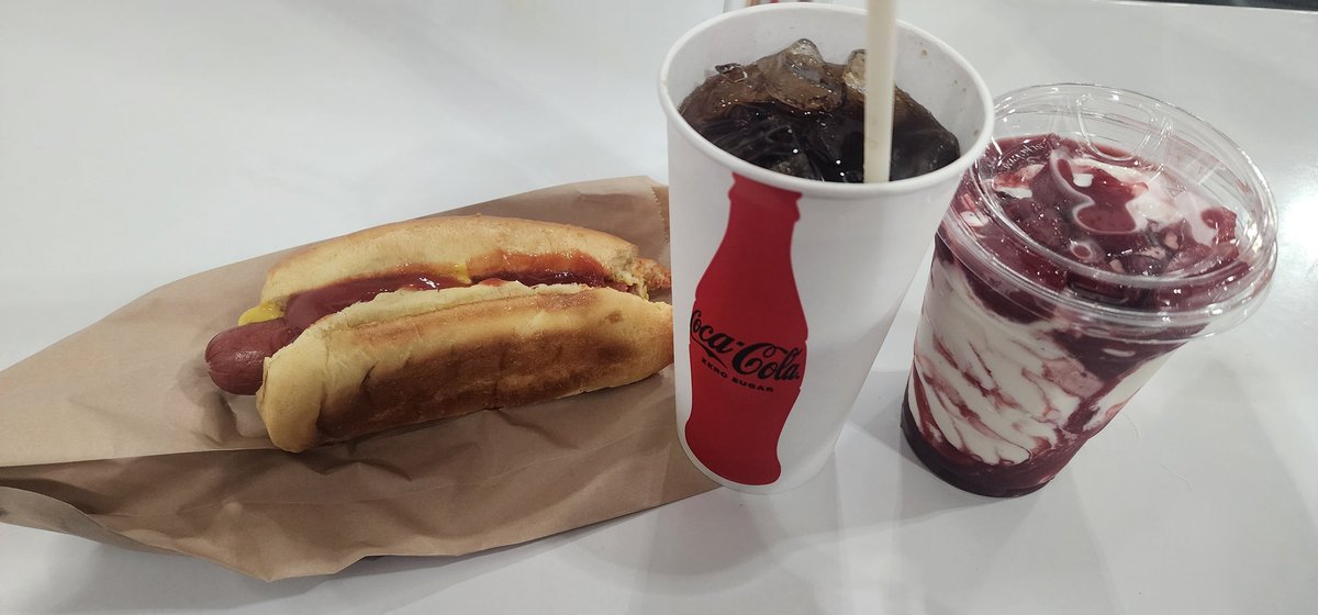 Perfect lunch on a rainy Sunday. #costco