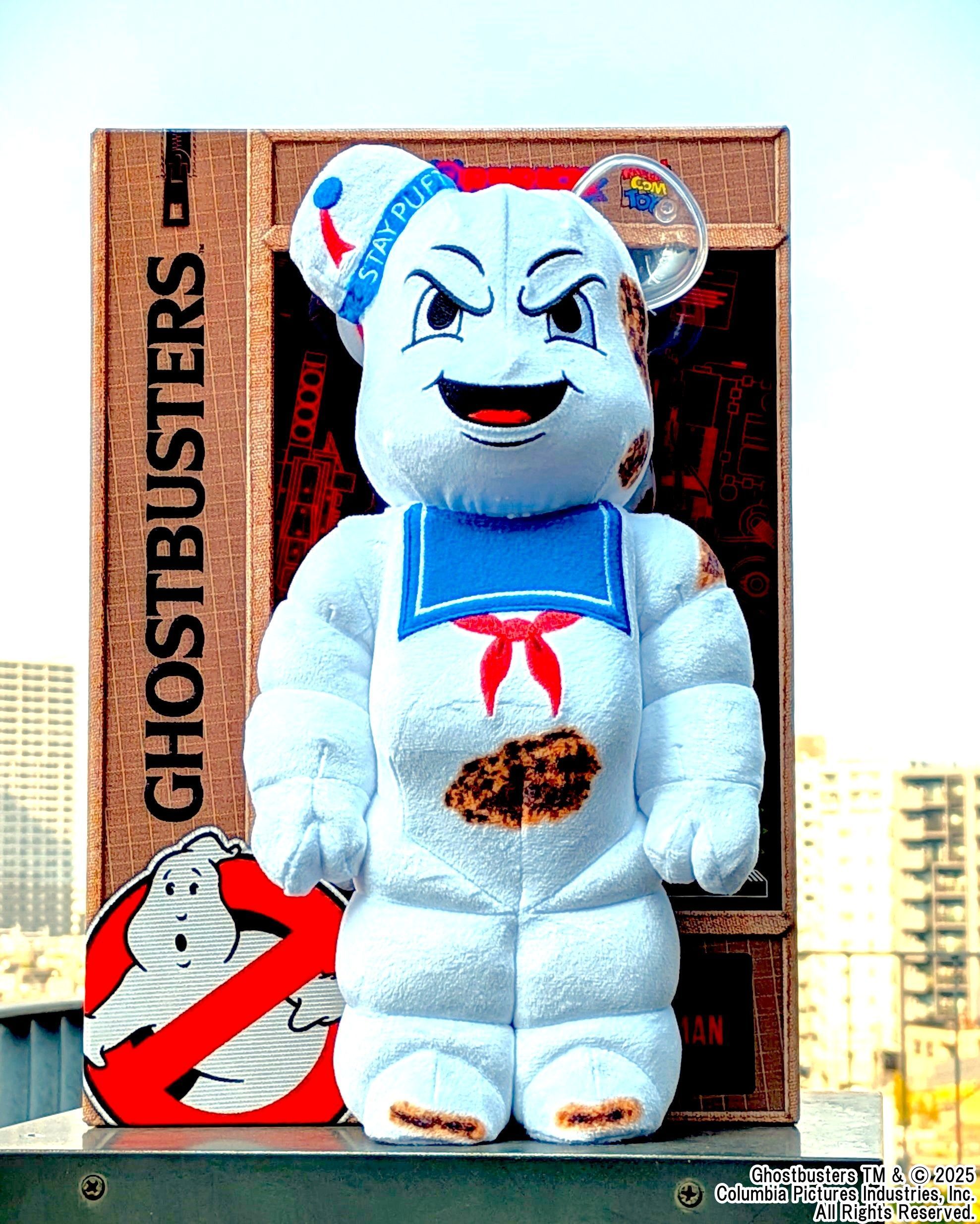 MEDICOM TOY - MEDICOM TOY メディコムトイ BE@RBRICK STAY PUFT MARSHMALLOW MAN COSTUME Ver. ゴーストバスターズ マシュマロマン コスチューム フィギュア 人形 ホワイト MEDICOM TOY x Ghostbusters BE@RBRICK Stay Puft Marshmallow