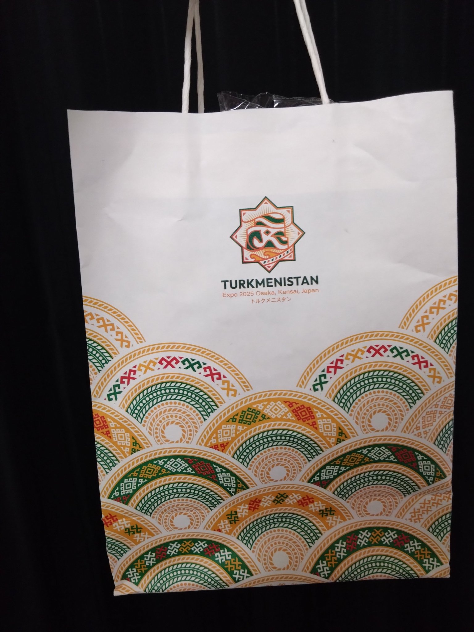 トルクメニスタン トートバッグ 万博 万博 トルクメニスタン トート
