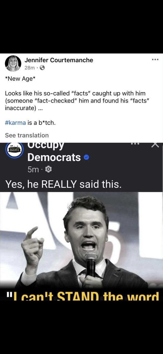 This is a teacher in Goose Creek ISD. She should not be around anyone’s children. What Charlie Kirk said is “ Boldly live out God’s truth, even in a world that seeks to silence it”. This teacher is a coward, hiding behind a keyboard, teaching our children to hate. FIRE HER ASAP