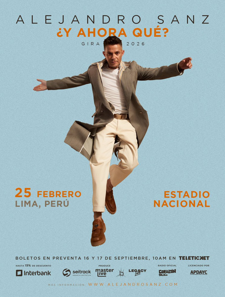 Masterlive Perú tweet media