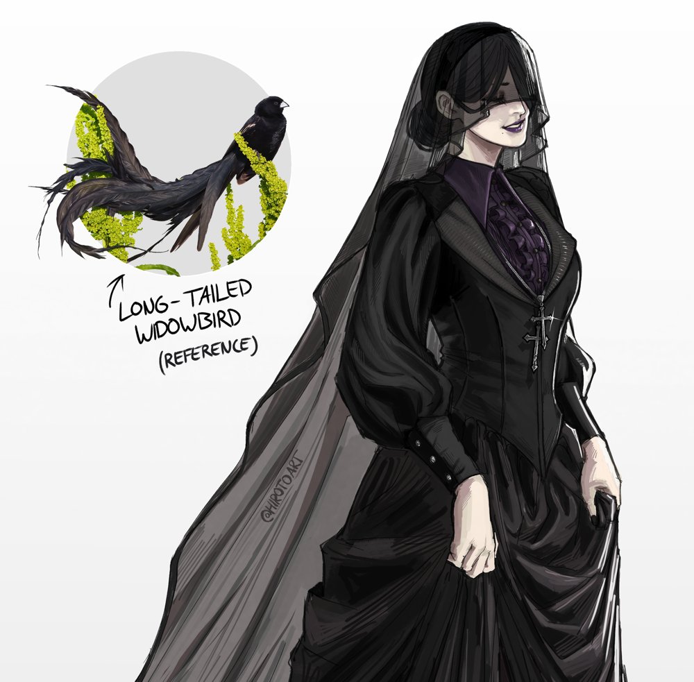 HirotoArt's tweet photo. Widowbird Lady

[repost] https://t.co/CVwt6YmZn8