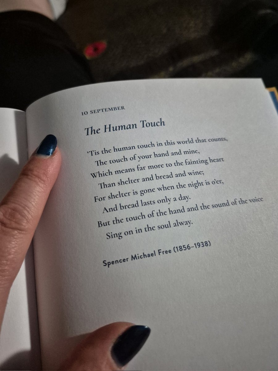 A very dear friend bought me a book of Happy Poems to End Each Day. Today's really resonates. I feel rich in friends. #spencermichaelfree #poem #gratitude