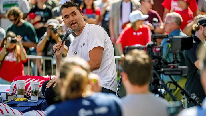 FoxNews's tweet image. "More than just a celebration of conservative momentum, this tour is a direct response to those trying to silence dissenting voices."

Charlie Kirk was holding the kickoff event for Turning Point USA's "American Comeback Tour" of college campuses when he was fatally shot.