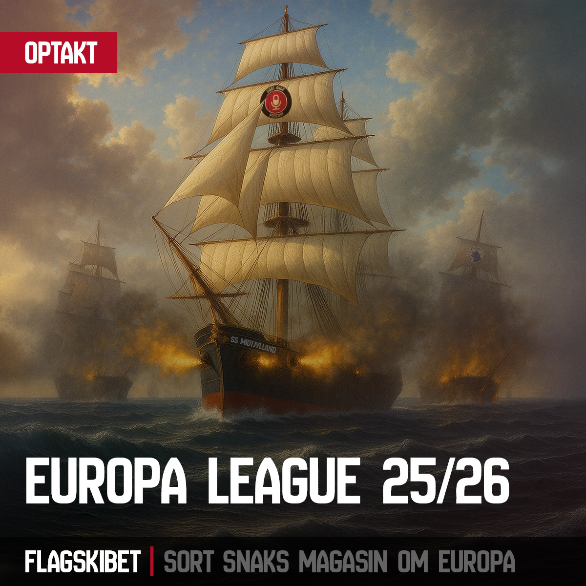 Så er #Flagskibet søsat

Hør vores optakt til Europa League 25/26

Kaptajn:  <a href="/kentjnielsen/">Kent J. Nielsen</a>  
Besætning: <a href="/Larsnoe/">Lars Noe Lauridsen</a>, <a href="/ryansvale/">Ryan Svale Andersen</a>  &amp;  Anders Susgaard

#Midtjylland
#eldk

soundcloud.com/user-336203398…