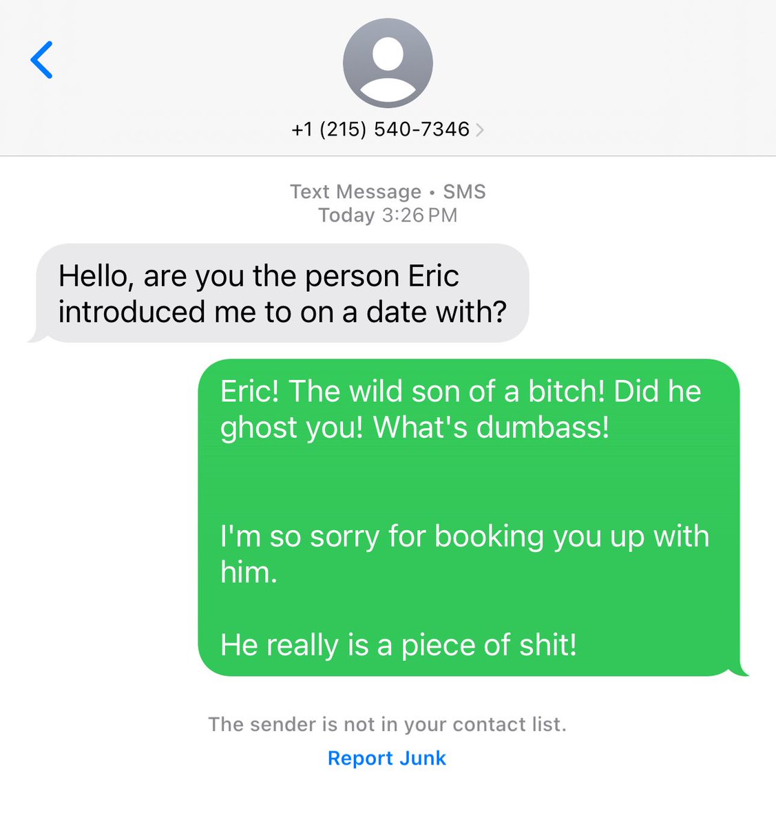 Next scammer of the day I'm messing with.