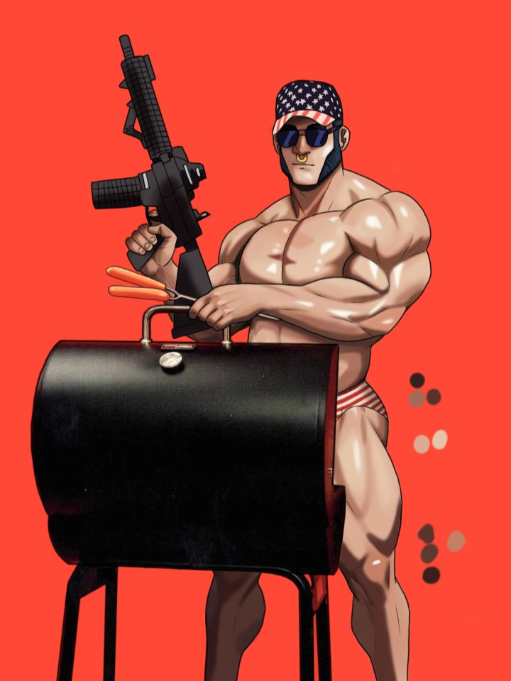 Mis respetos a los artistas que le ponen artos detalles a sus dibujos, intente hacer algo de piel realista pero valla que cuesta, no muy me gusto pero de todos modos se los comparto.

#fanart #bull #bara