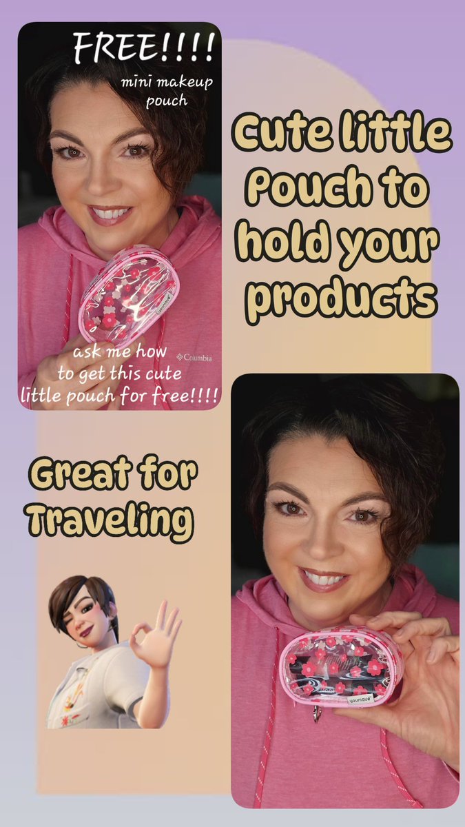 FREE!!!!! Pouch for holding your cosmetics😊 

SEPTEMBER SPECIAL 🛒👇
youniqueproducts.com/cheriehamlyn