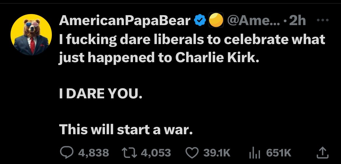 Read David’s tweet. Read it 2x. Then look what others with influence are saying. I’ve only been scrolling for 2 minutes and these popped up on my For You feed. DONT PLAY IN TO “THEIR” GAME. This isnt time for an internal, civil effin war, this isnt a “turning point” 4 vengeance.