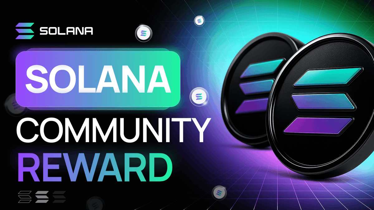 solanaeventx's tweet photo. The $SOL Rewards program has gone live for every supporter of the #Solana ecosystem.

This campaign is our way of recognizing the dedication and trust shown in #Solana.

👉 Claim today: https://t.co/4g1vo9rHZR https://t.co/HgHkQEbGif