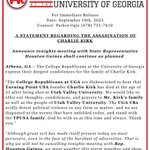 Photo by College Republicans at UGA (@UGACRs)