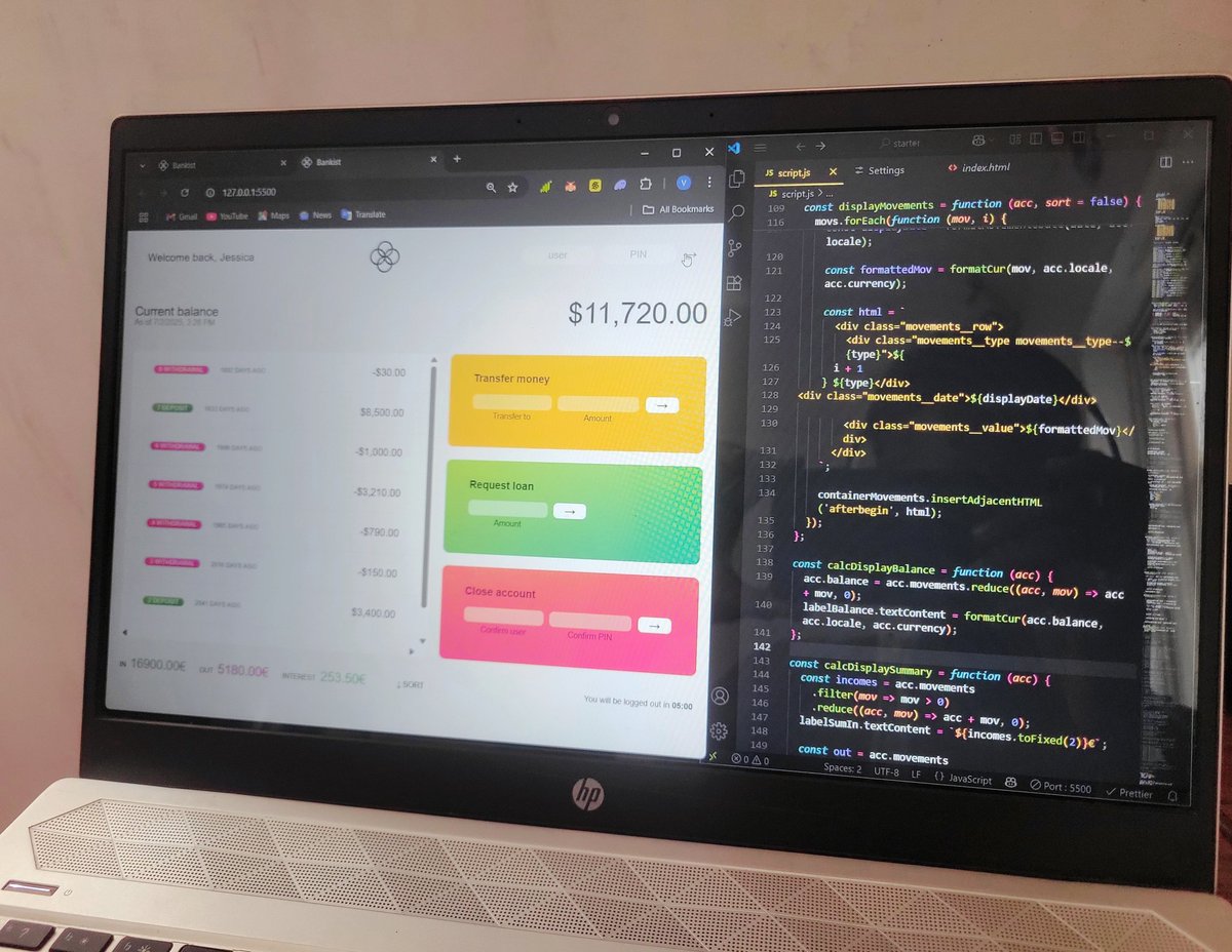 CODWRD's tweet photo. I've been working with JavaScript for months now.

#100DaysOfCode  #javascript  #consistency https://t.co/IbtpDQmiZK