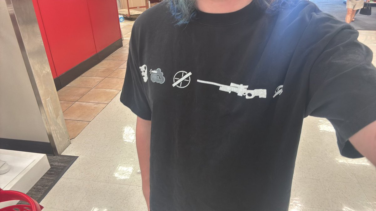 bad day to be wearing this shirt out