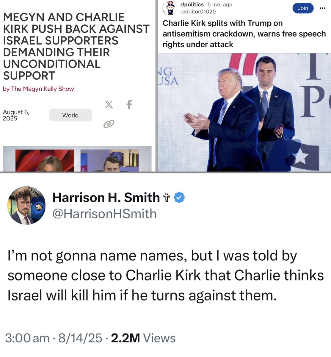 GarbageHuman24's tweet image. Charlie was aware that it could be coming