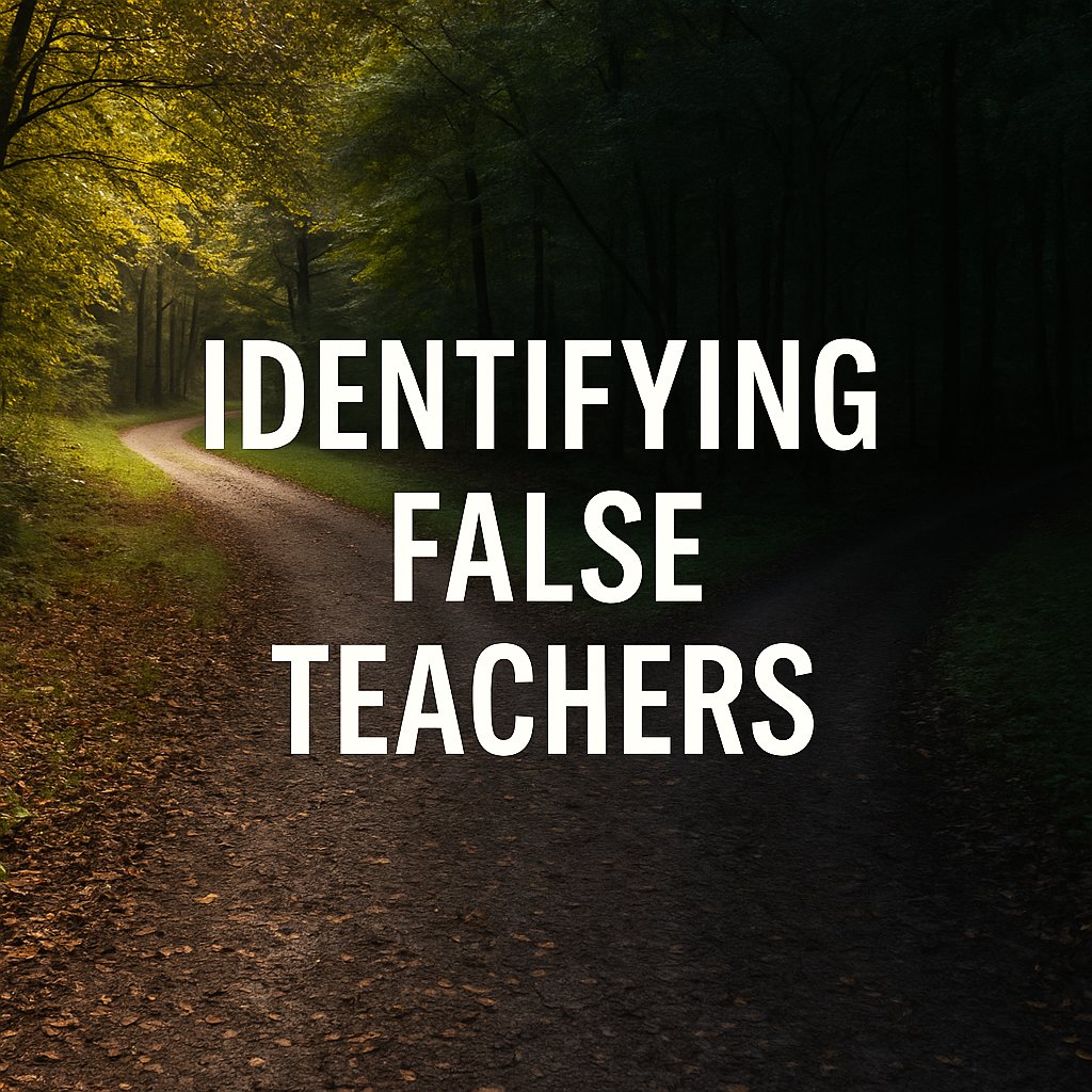 Servantsofgrace's tweet image. False teachers promise freedom but lead to slavery. Scripture calls us to test everything, cling to Christ, and guard the gospel.

Read more in Contending for the Word: servantsofgrace.org/identifying-fa…

#ContendingForTheWord #Discernment