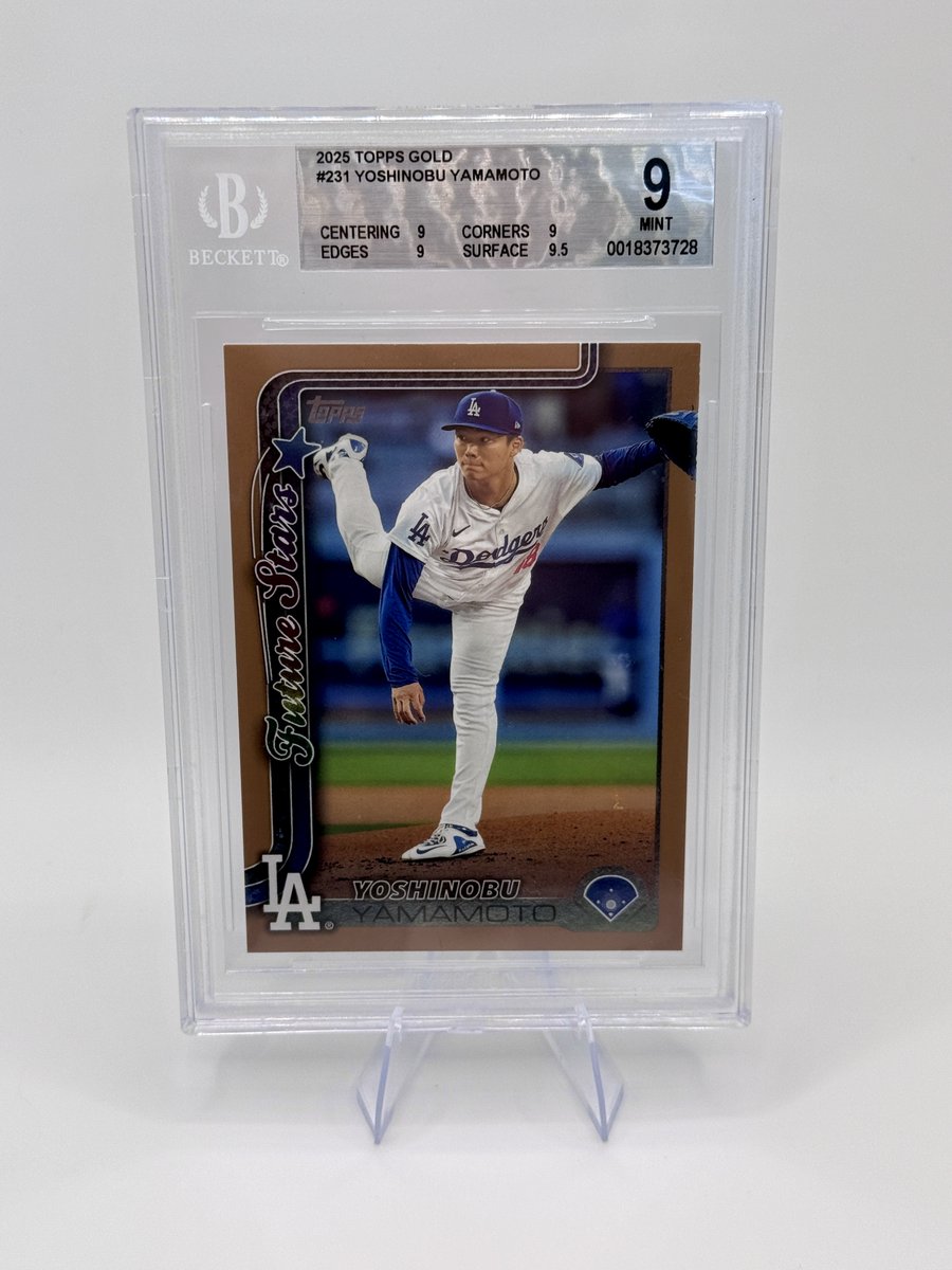 JSCardsCllctbls's tweet photo. First-ever pair of cards sent to @beckettcollect for grading got delivered today!
Do we like their slabs or not, @CardPurchaser ?
The 10 grading on the Brady Basso Auto is sick, though!
#PSA10
#BeckettGrading
#BGS10
#SGCGrading
#SlabLife
#SlabbedCards
#GradedCards
#CardGrading
#GemMint
#SlabIt
#SportsCards
#CardCollecting
#TradingCards
#CardCollector
#SportsCardCommunity
#CardHobby
#TheHobby
#CardShow
#SportsCardCollector
#CardCollectingLife