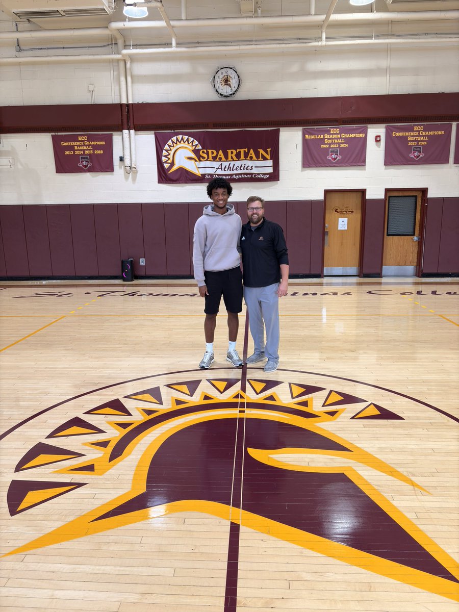 Thank you Coach Capell of St. Thomas Aquinas for having me on a great visit today!
