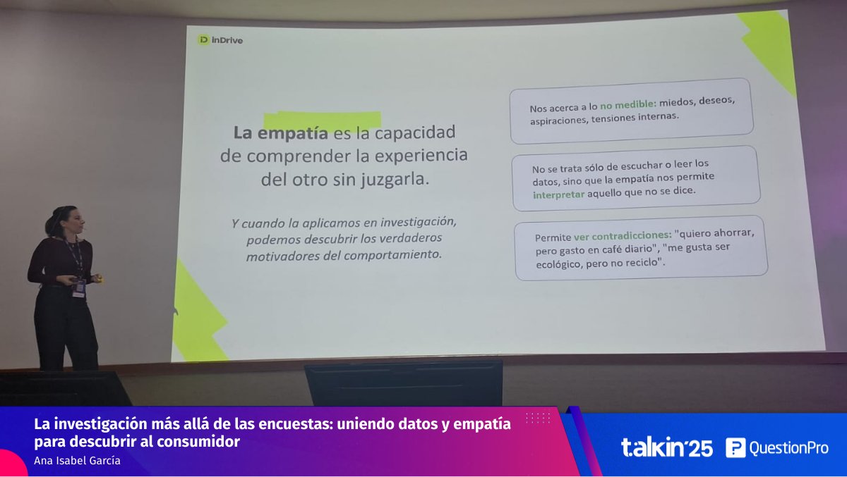 Conocer al consumidor en toda su complejidad no es solo una técnica, es un acto de respeto. Ana García Covalles afirma que ña investigación empática ayuda a construir marcas más auténticas y campañas más humanas #Talkin25