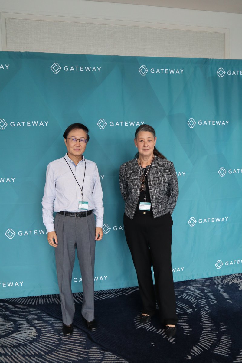 Amprius CEO Dr. KANG SUN and CFO Sandra Wallach were at last week's <a href="/gatewayir/">Gateway Group</a> Conference in San Francisco to present and meet one-on-one with investors and analysts!

Thank you to the Gateway team for putting on a fantastic event!👏

#GatewayConference2025 $AMPX