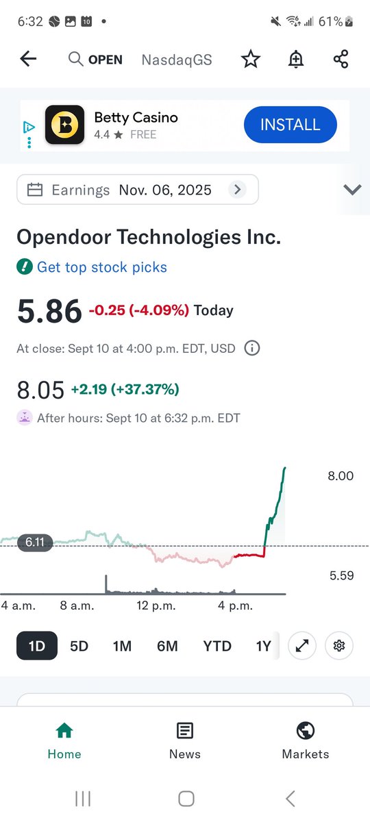 HeadrushCapital's tweet image. In 4 days, our affiliates strategies returned 106,900 from $5,000

Today our long at $5.60 is now $8.05
#ProService 

Pro Service signals subscription increased prices from $69 USD to $690 USD 

DM.for more 

Ask about Affiliate Intelligence Rewards which gives you 10X on your…