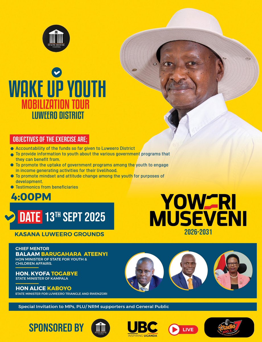 Luwero this Saturday !!