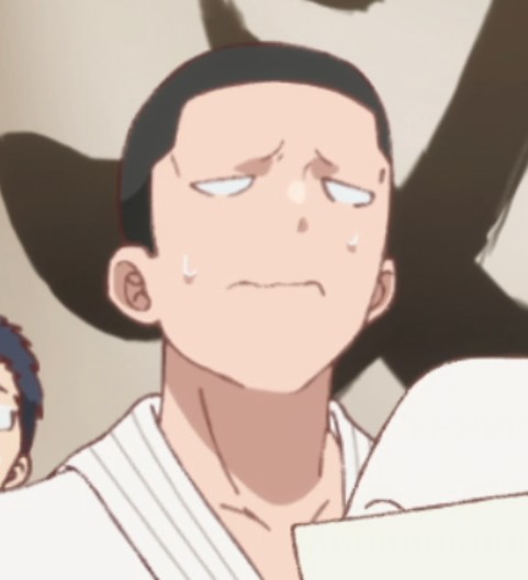 I return again for episodes 7 &amp; 8 of Dealing with Mikadono Sisters Is a Breeze in providing additional voices as well as voiced this particular scary-eyed Iwayama student!

Thank you again to Caitlin for having me on again! And you can watch the newest episode now on Crunchyroll!