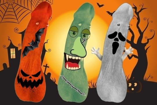 PeckerPierced's tweet photo. Happy Halloweenie! 

#nsfw #nsfwtwt @prettiestcocks @Fun_Viral_Vids #meme https://t.co/FCVtexByt0