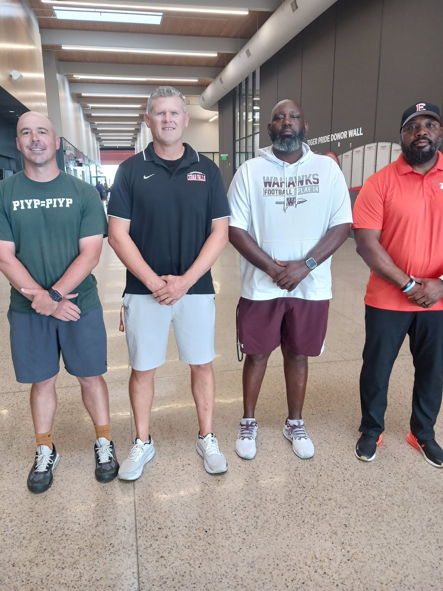 Listen to the Coaches Huddle Show tonight from 6-7, "live" from Pepper's in Cedar Falls, on 1650 The Fan