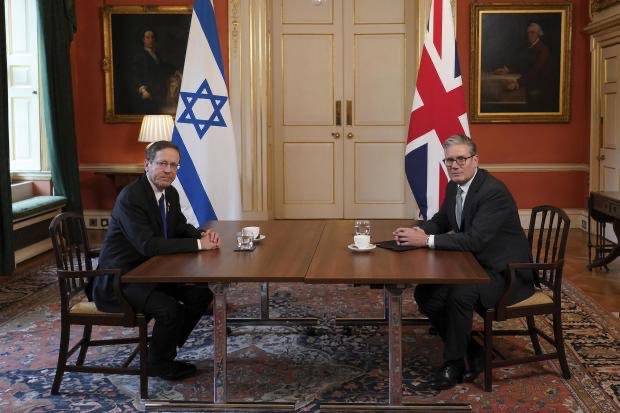 Keir Starmer meets today with the leader of a state committing genocide — the crime of all crimes — the worst political violence possible

Then he logs on here to declare that political violence is “unacceptable” after a far-right American agitator is killed.

What is this world?