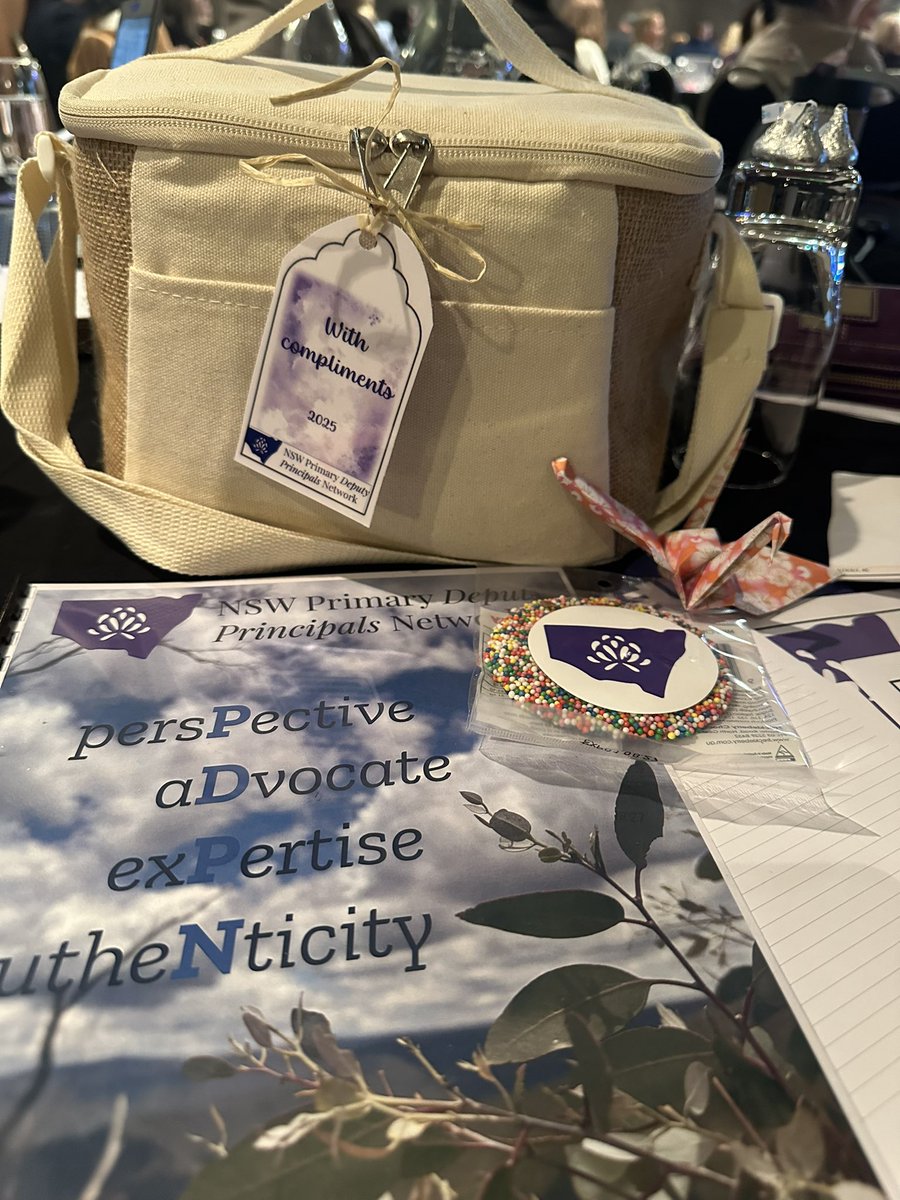 And we are live!!! Excited for the next 2x days at our 2025 NSW Primary Deputy Principals Conference <a href="/NSWPrimaryDP/">NSW Primary Deputy Principals Network</a> 
   persPective
         aDvocate
       exPertise
autheNticity
#nswpdpn2025